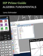 Tapa de HP Prime Guide Algebra Fundamentals