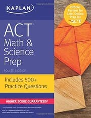Tapa de ACT Math & Science Prep