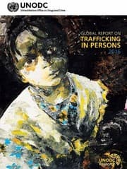Tapa de Global Report on Trafficking in Persons 2016