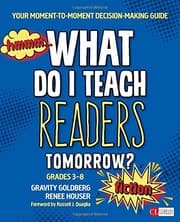 Tapa de What Do I Teach Readers Tomorrow? Fiction, Grades 3-8