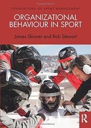 Tapa de Organizational Behaviour in Sport