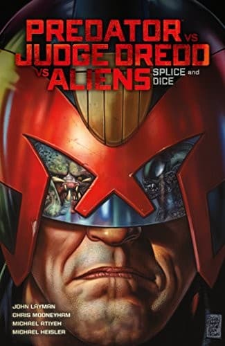 Tapa de Predator Versus Judge Dredd Versus Aliens