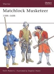 Tapa de Matchlock musketeer, 1588-1688