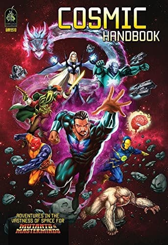 Tapa de Mutants Masterminds Cosmic Handb*OP