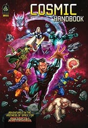 Tapa de Mutants Masterminds Cosmic Handb*OP