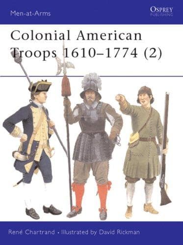 Tapa de Colonial American Troops 1610-1774 (2)