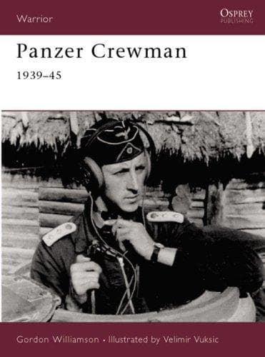 Tapa de Panzer Crewman 1939-45 (Warrior)