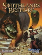 Tapa de Southlands Bestiary
