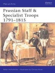 Tapa de Prussian Staff & Specialist Troops 1791-1815