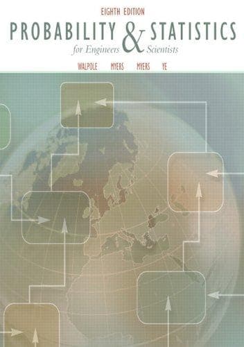 Tapa de Probability & statistics for engineers & scientists