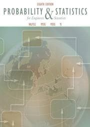 Tapa de Probability & statistics for engineers & scientists