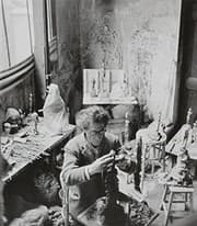 Tapa de Alberto Giacometti, Yves Klein