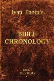 Tapa de Ivan Panin's Bible Chronology