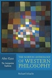 Tapa de The Norton Anthology of Western Philosophy