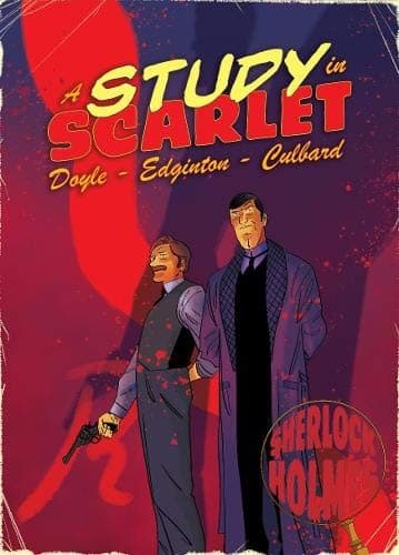 Tapa de A Study in Scarlet [graphic novel]