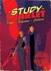 Tapa de A Study in Scarlet [graphic novel]