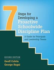 Tapa de Seven Steps for Developing a Proactive Schoolwide Discipline Plan