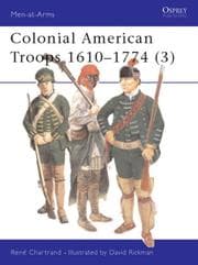 Tapa de Colonial American Troops 1610-1774 (3)