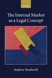 Tapa de The Internal Market as a Legal Concept