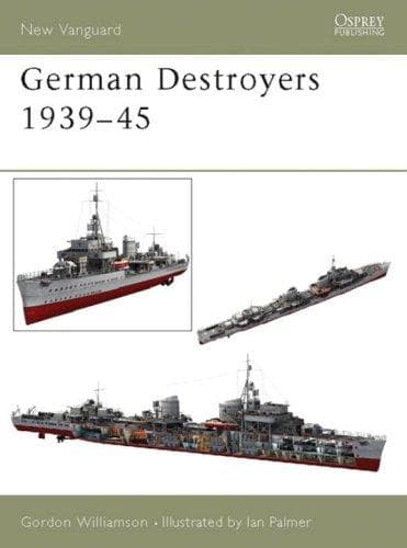 Tapa de German Destroyers 1939-45