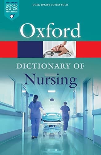Tapa de A Dictionary of Nursing