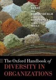 Tapa de The Oxford Handbook of Diversity in Organizations