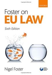 Tapa de Foster on EU Law