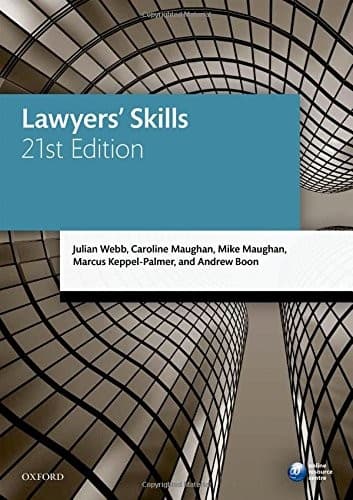 Tapa de Lawyers' Skills