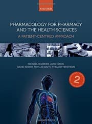 Tapa de Pharmacology for Pharmacy and the Health Sciences