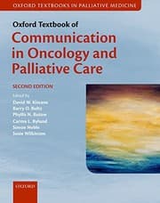 Tapa de Oxford Textbook of Communication in Oncology and Palliative Care