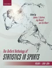 Tapa de The Oxford Anthology of Statistics in Sports