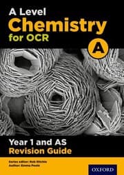 Tapa de OCR A Level Chemistry A Year 1 Revision Guide