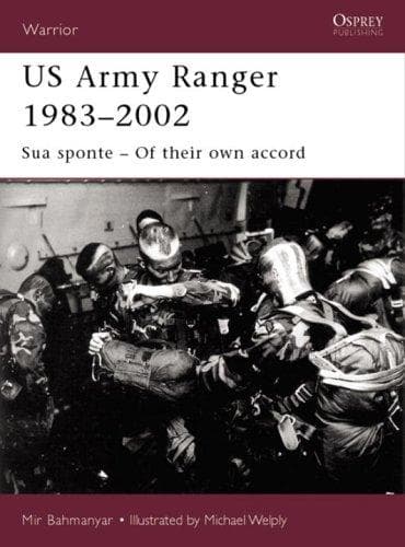 Tapa de US Army Ranger 1983-2002