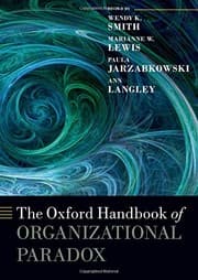 Tapa de The Oxford Handbook of Organizational Paradox