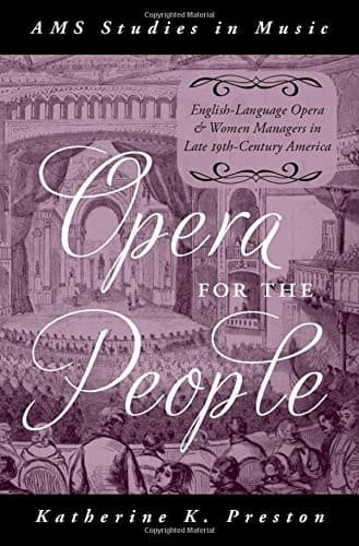 Tapa de Opera for the People