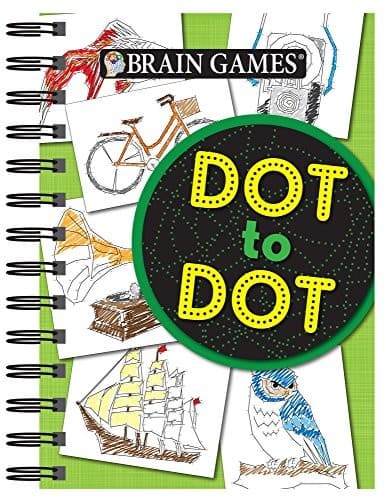 Tapa de Brain Games Mini - Dot to Dot