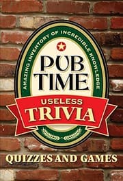 Tapa de Pub Time Useless Trivia