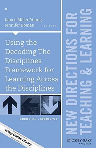 Tapa de Using the Decoding The Disciplines Framework for Learning Across the Disciplines