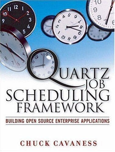 Tapa de Quartz Job Scheduling Framework