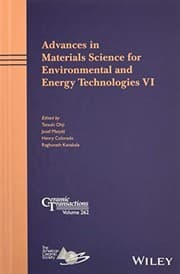Tapa de Advances in Materials Science for Environmental and Energy Technologies VI
