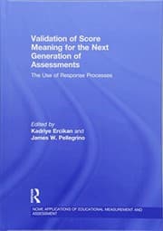 Tapa de Validation of Score Meaning for the Next Generation of Assessments
