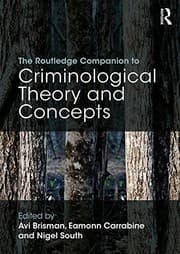 Tapa de The Routledge Companion to Criminological Theory and Concepts