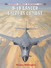 Tapa de B-1B Lancer Units in Combat (Combat Aircraft)