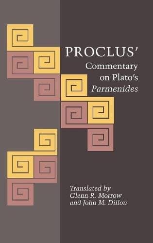 Tapa de Proclus' Commentary on Plato's Parmenides