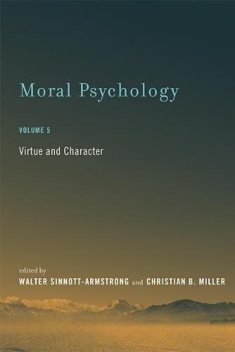 Tapa de Moral Psychology
