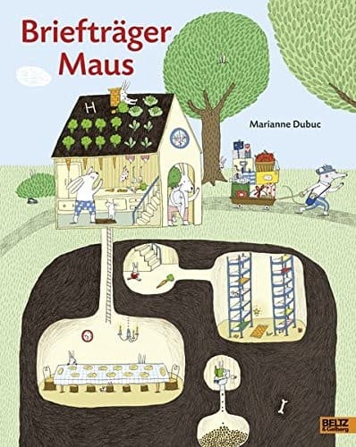Tapa de Briefträger Maus