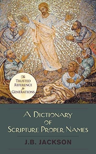 Tapa de Dictionary of Scripture Proper Names