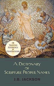 Tapa de Dictionary of Scripture Proper Names