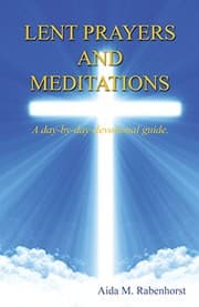 Tapa de Lent Prayers and Meditations - A day-by-day-devotional guide.