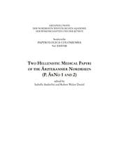 Tapa de Two Hellenistic Papyri of the Ärztekammer Nordrhein